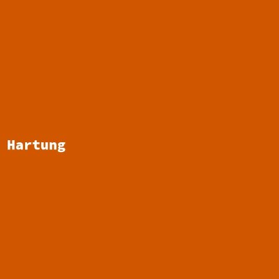 Hersteller: Hartung