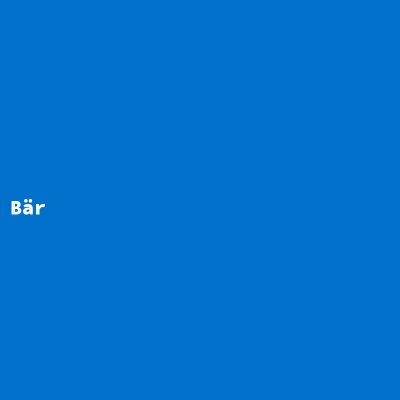 Hersteller: Bär