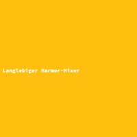 Langlebiger Marmor-Mixer