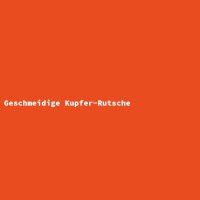 Geschmeidige Kupfer-Rutsche