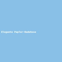 Elegante Papier-Badehose