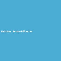 Weiches Beton-Pflaster
