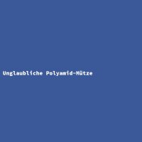 Unglaubliche Polyamid-M&uuml;tze