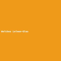 Weiches Leinen-Glas