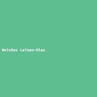 Weiches Leinen-Glas