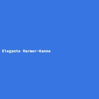 Elegante Marmor-Kanne