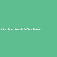 G&uuml;nstiger Samt-Briefbeschwerer