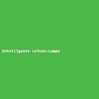 Intelligente Leinen-Lampe