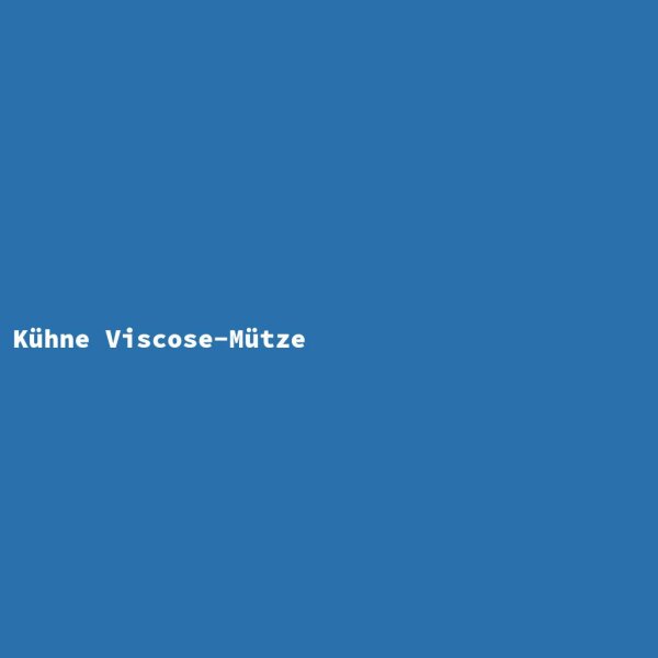 K&uuml;hne Viscose-M&uuml;tze