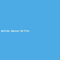 Weiche Wasser-Brille