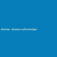Kleiner Bronze-Luftreiniger