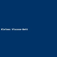 Kleines Viscose-Bett
