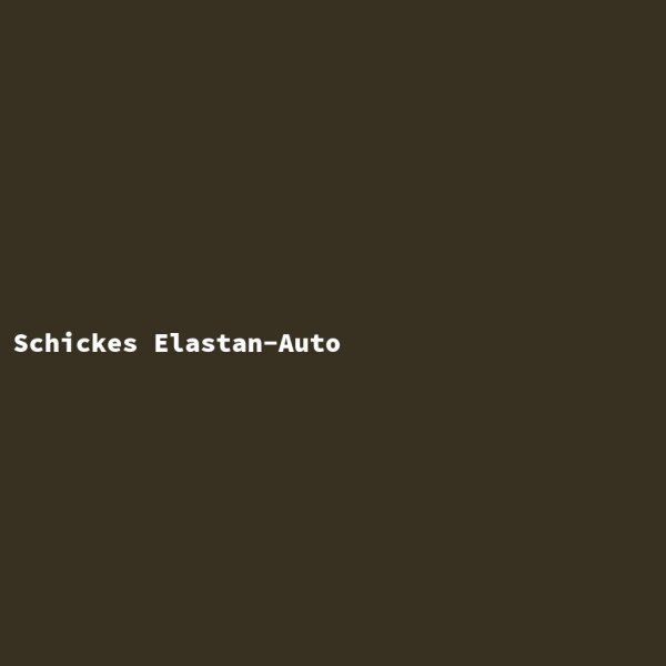 Schickes Elastan-Auto