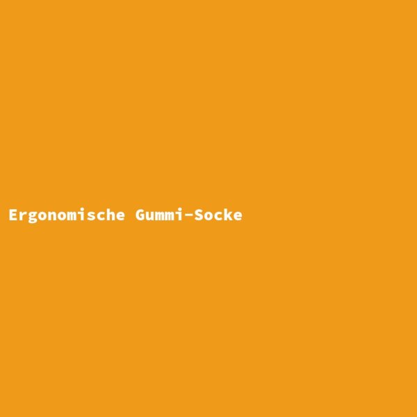 Ergonomische Gummi-Socke