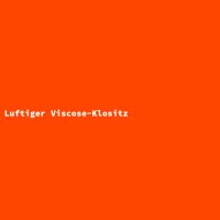 Luftiger Viscose-Klositz
