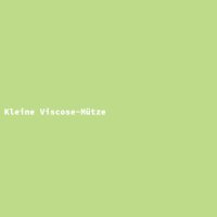 Kleine Viscose-M&uuml;tze