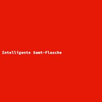 Intelligente Samt-Flasche