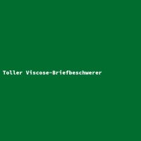 Toller Viscose-Briefbeschwerer