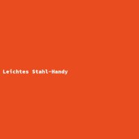 Leichtes Stahl-Handy