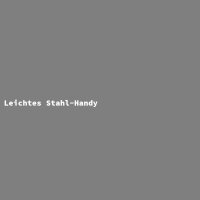 Leichtes Stahl-Handy