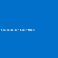 Geschmeidiger Leder-Mixer