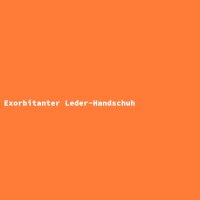 Exorbitanter Leder-Handschuh