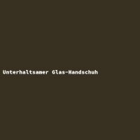 Entertaining Glass Glove